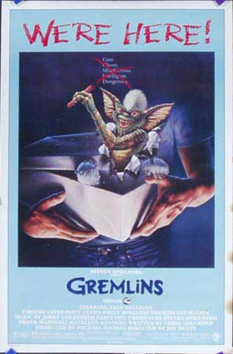 Gremlins Original American Movie Poster