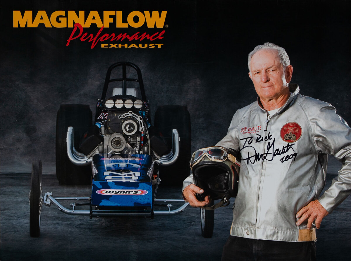 Big Daddy Don Garlits Magna Flow Performance Exhaust Poster