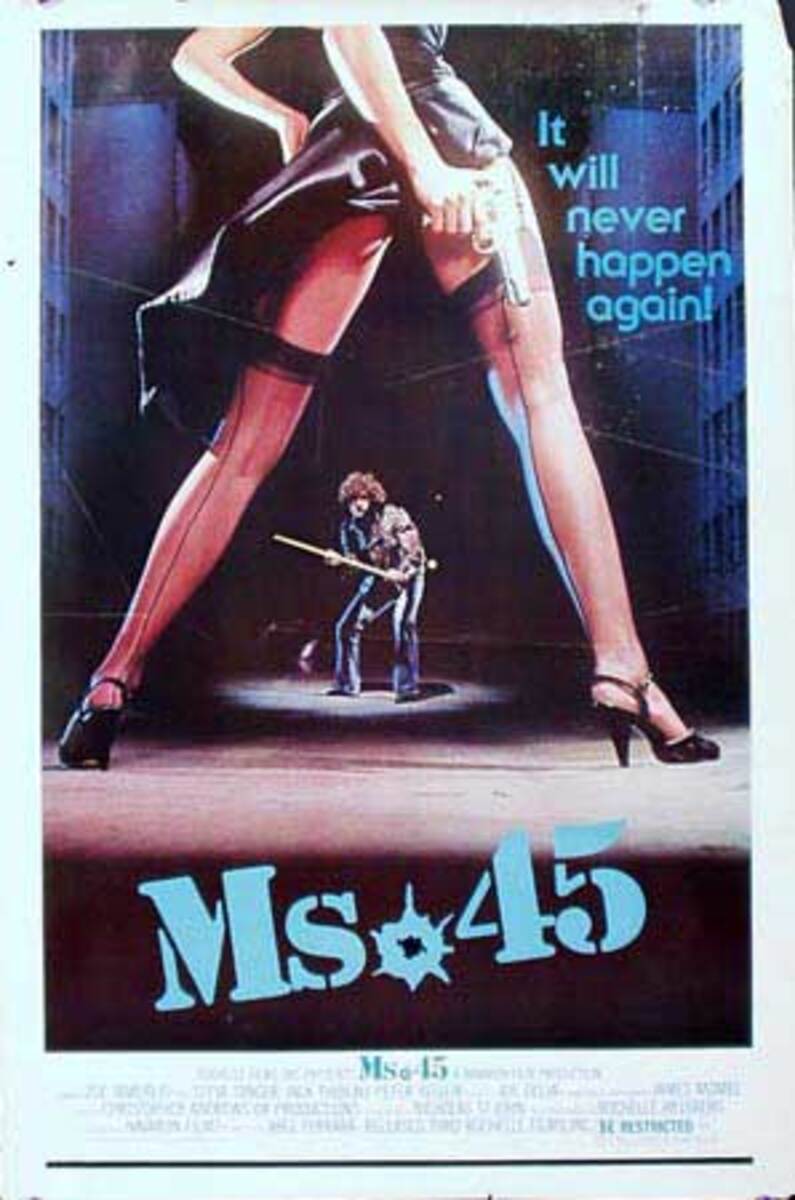 MS 45 Original Vintage Movie Poster legs