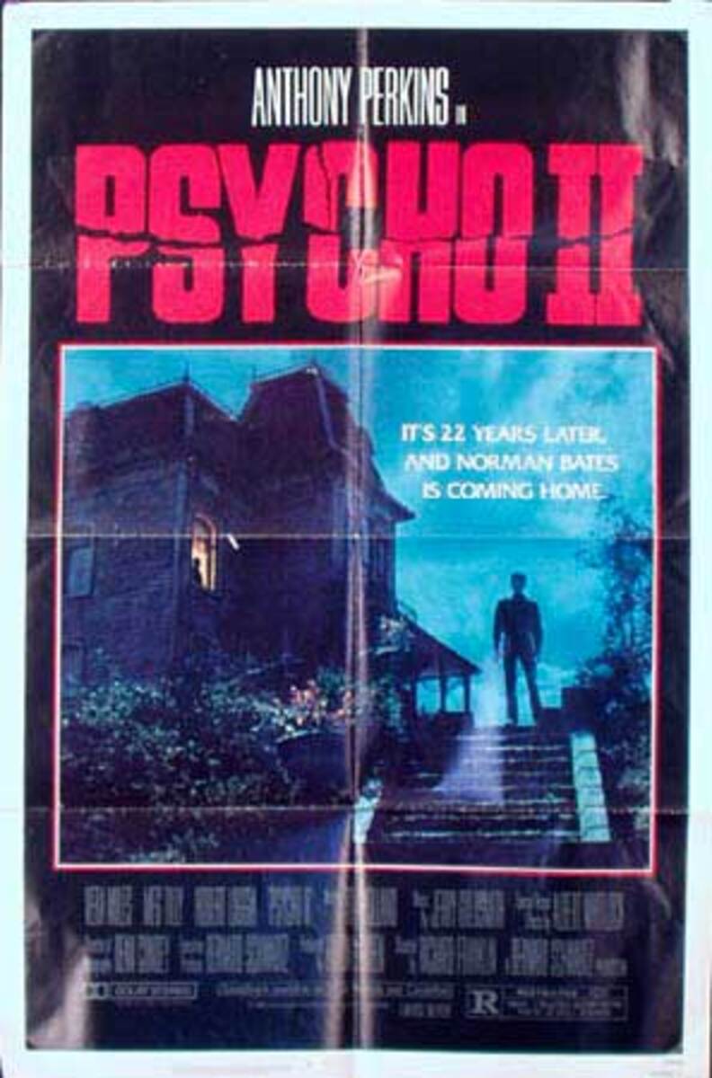 Psycho II Original Movie Poster