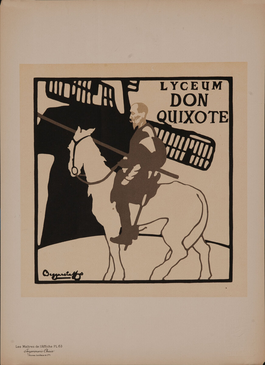 Les Maitres de L’Affiche Plate 63 - Don Quixote