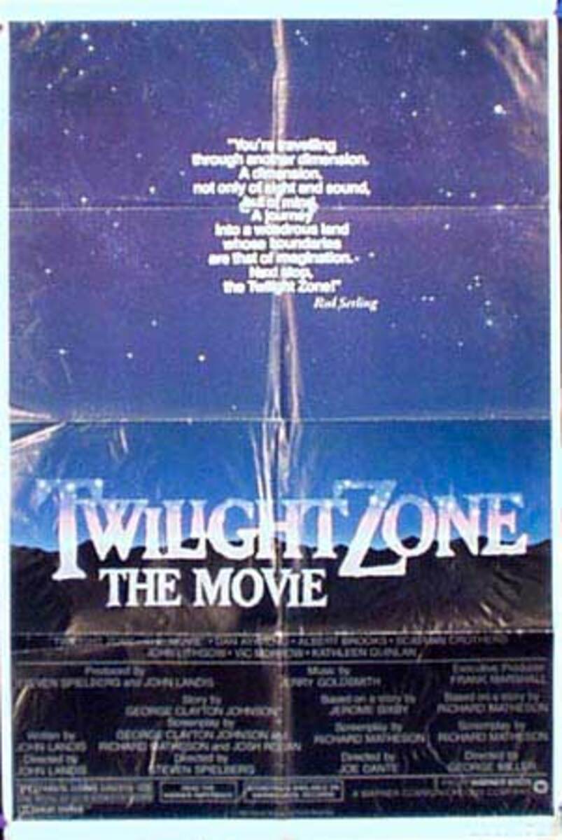 The Twilight Zone Movie Original Movie Poster