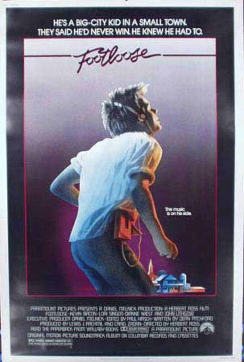 Footloose Original Movie Poster
