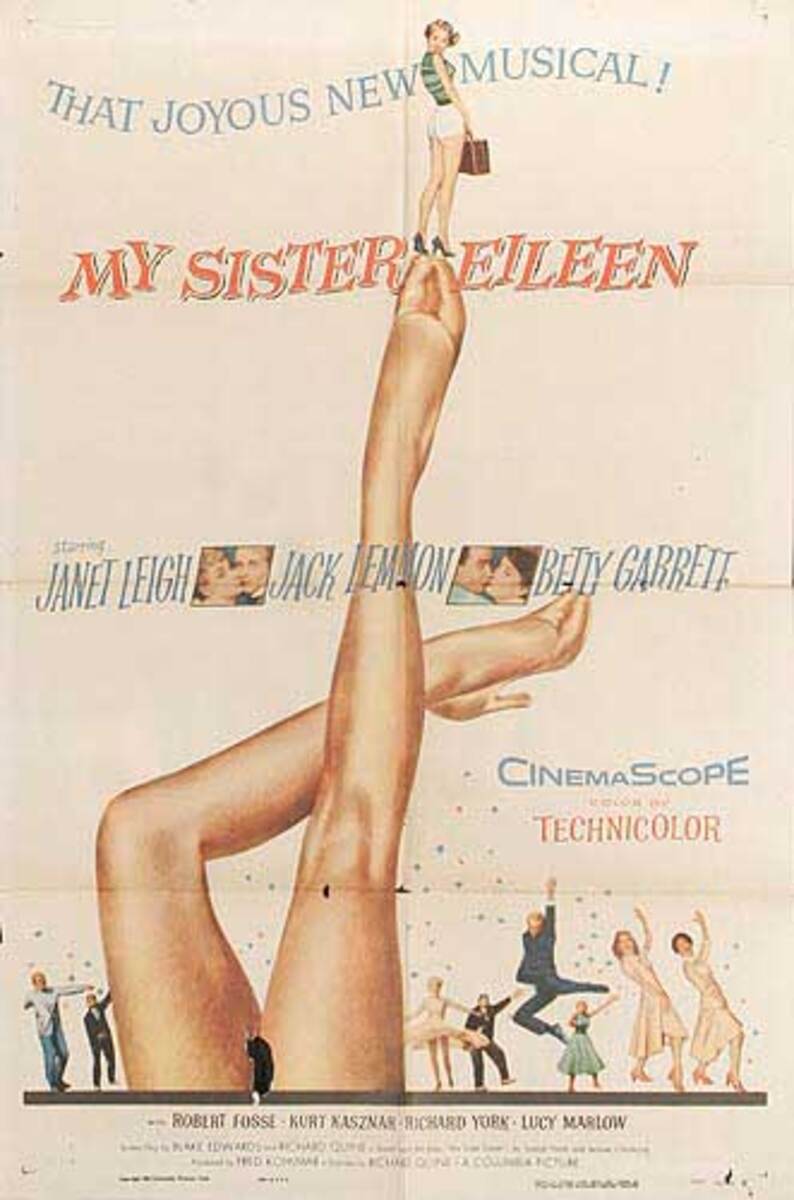 My Sister Eileen Original Movie Poster