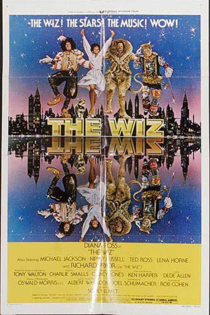 The Wiz Original Musical Movie Poster