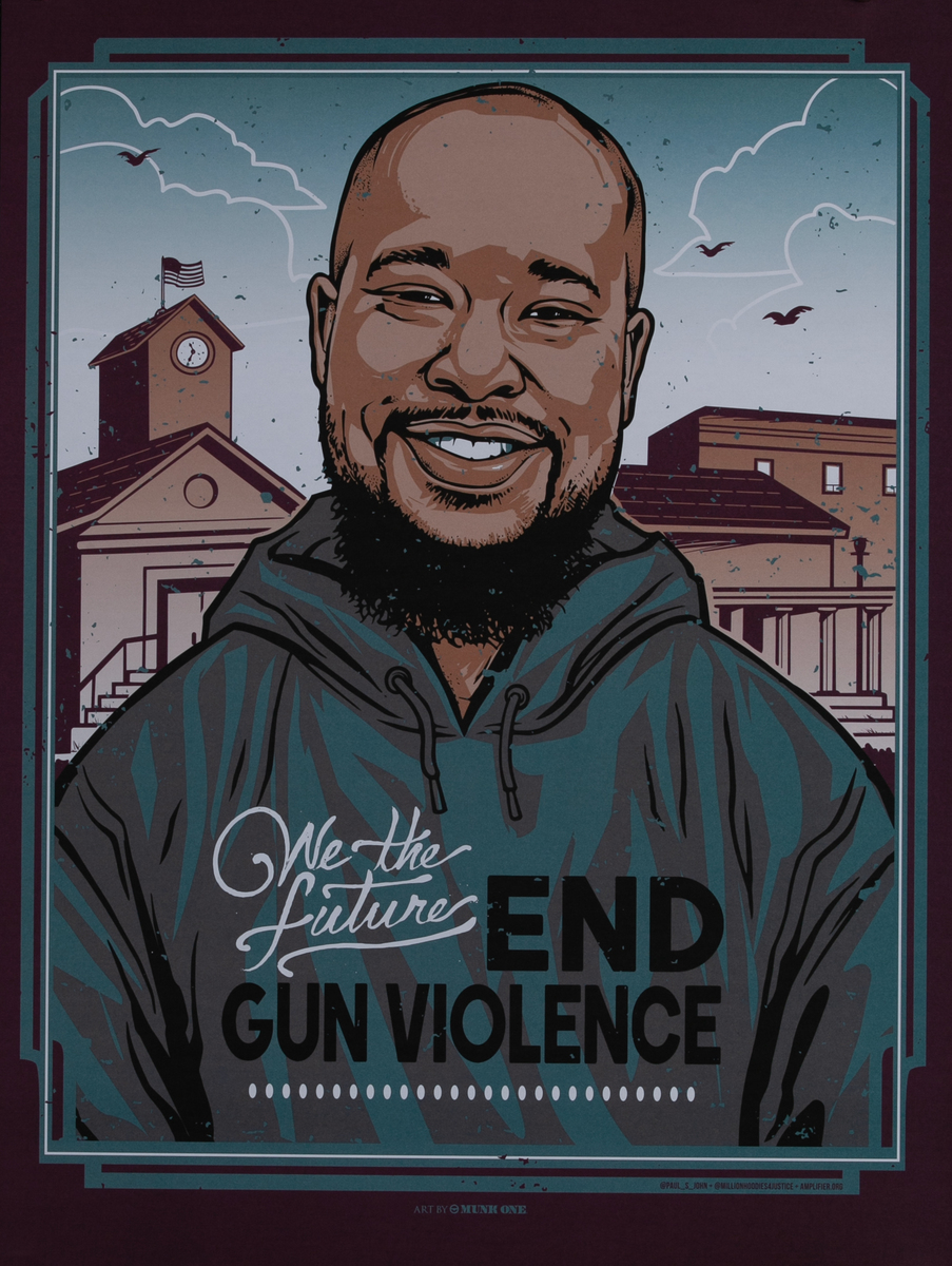 Original We the Future End Gun Violence Poster