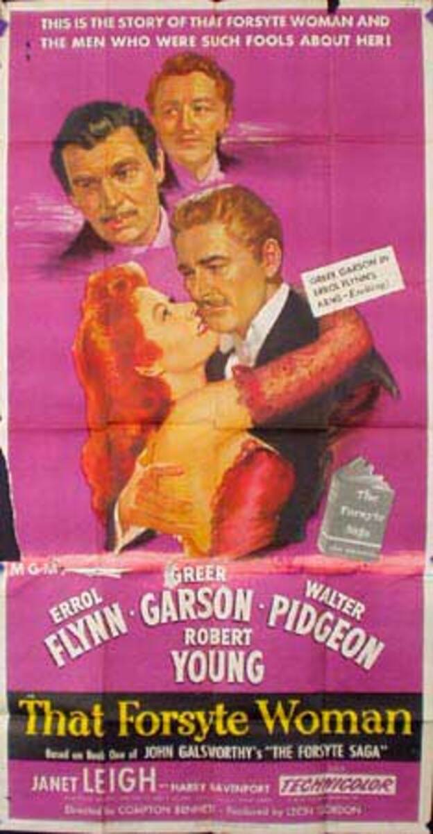 That Forsyte Woman Original Vintage Movie Poster