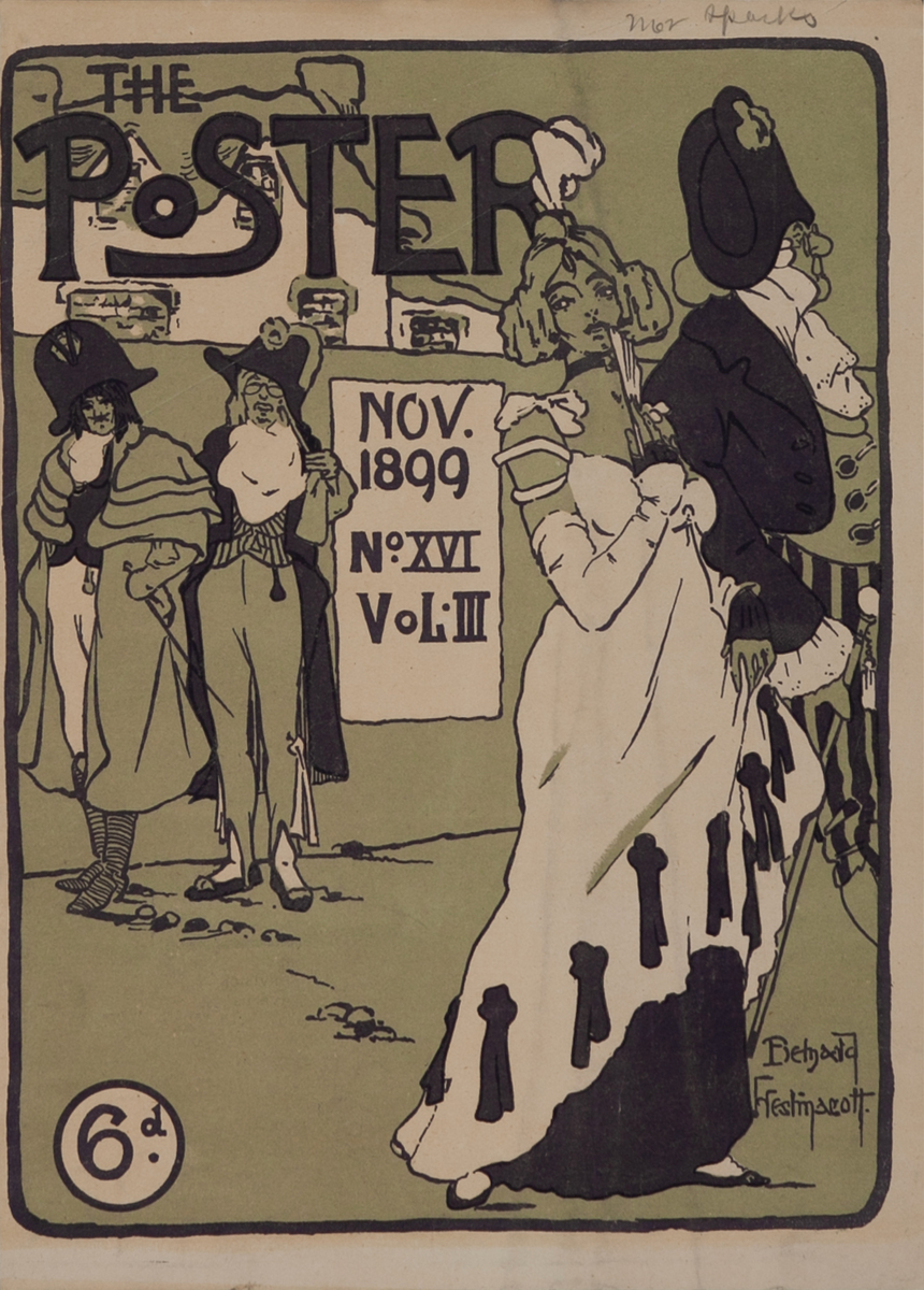 The Poster November Original British Literary Poster