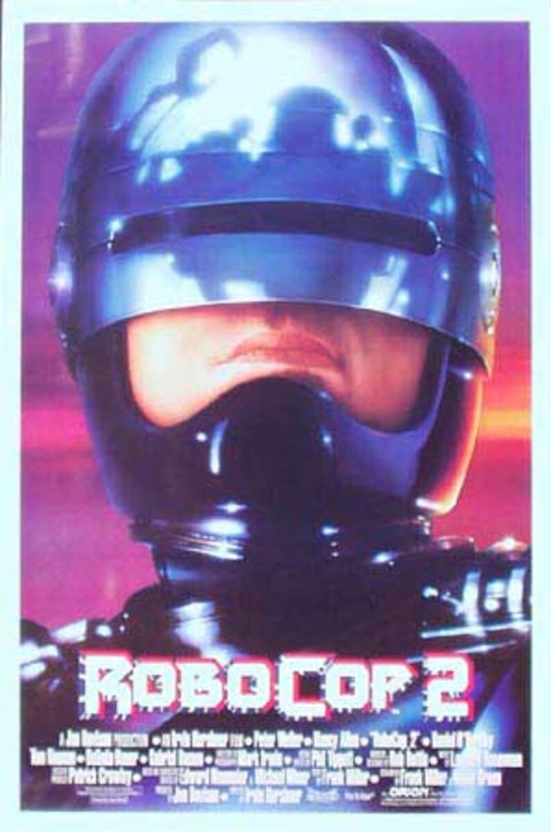 Robocop 2 Original Vintage Movie Poster