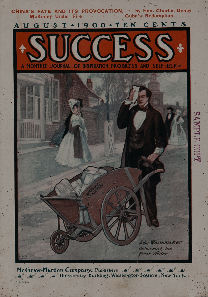 Success August Original American Literary Magazine Cover