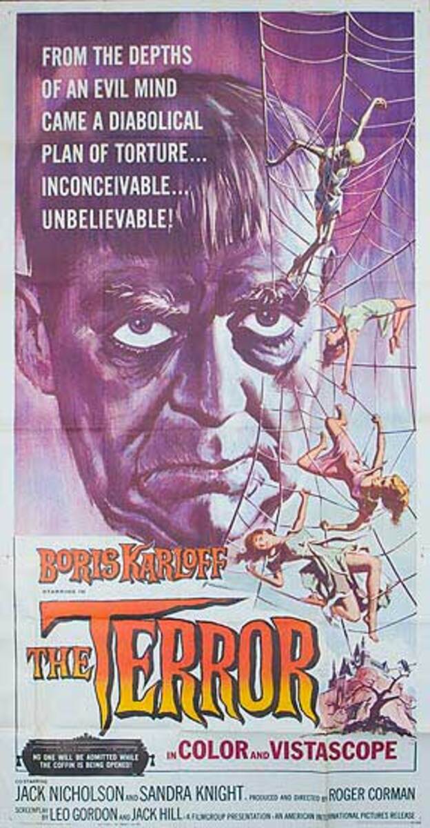 The Terror Original Sci Fi Horror Movie Poster