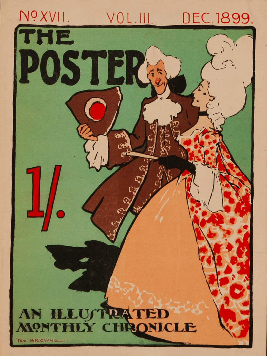The Poster December Original British Literary Poster