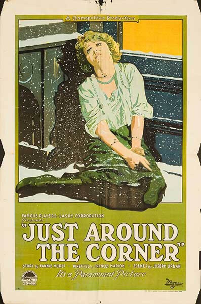 Just Around the Corner Original Silent Movie Poster