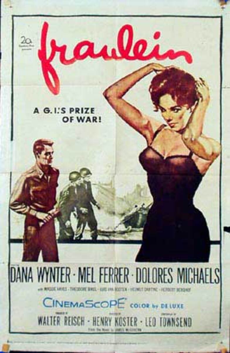 Fraulein Original Vintage Movie Poster