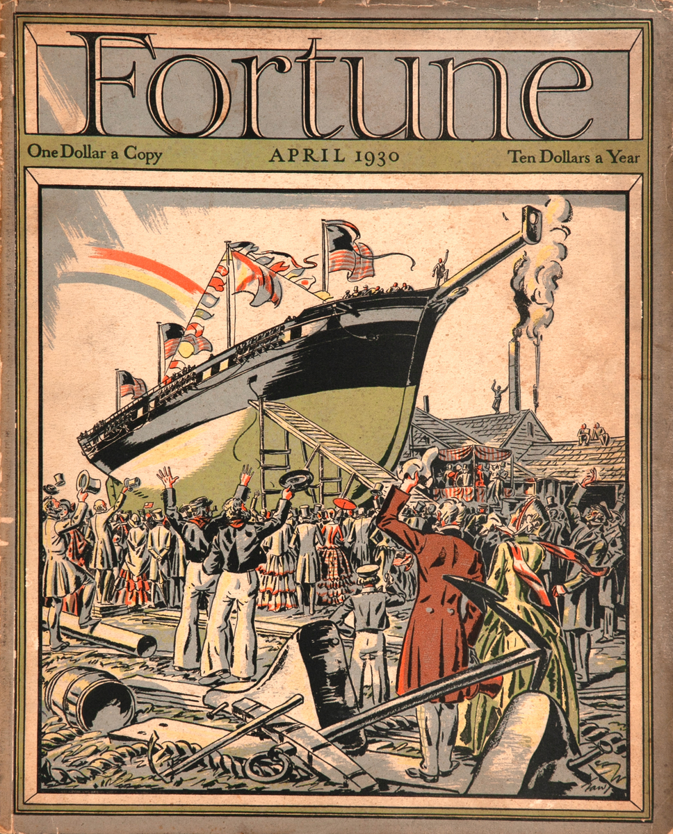 Fortune Magazine Cover April 1930