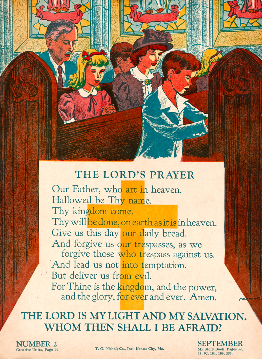 The Lord's Prayer - Character Culture Citizenship Guides Poster #2