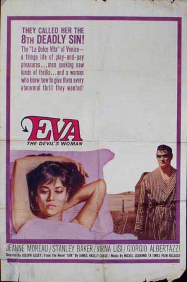Eva The Devil's Woman Original x Rated Movie Poster