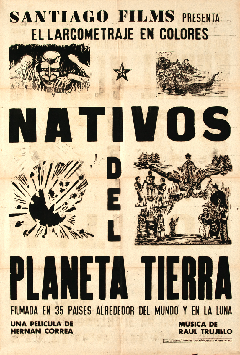 Nativos del Planeta Tierra Argentinian Movie Poster 