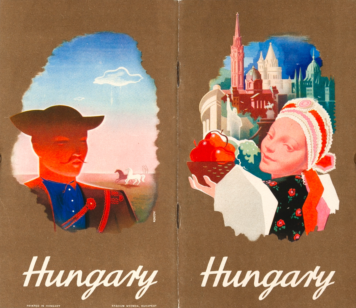 Hungary Original Travel Brochure