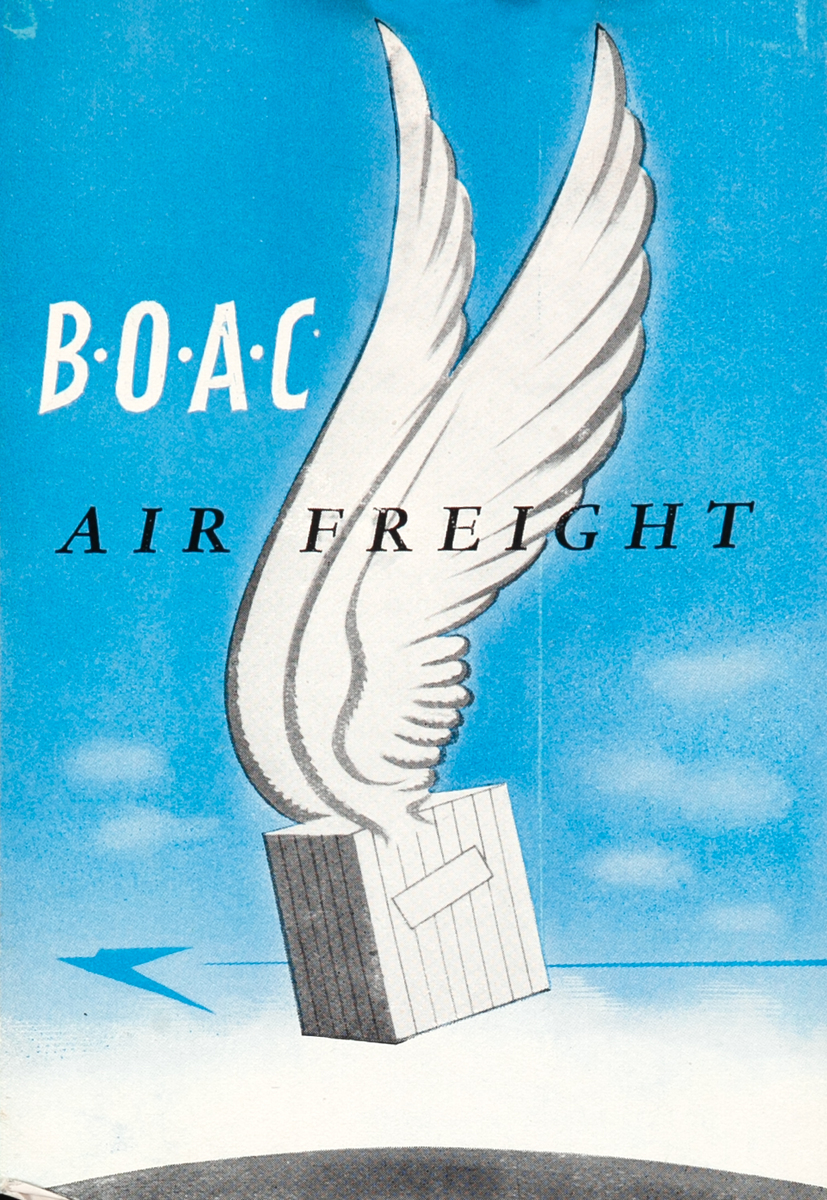 BOAC Air Freight Original Brochure