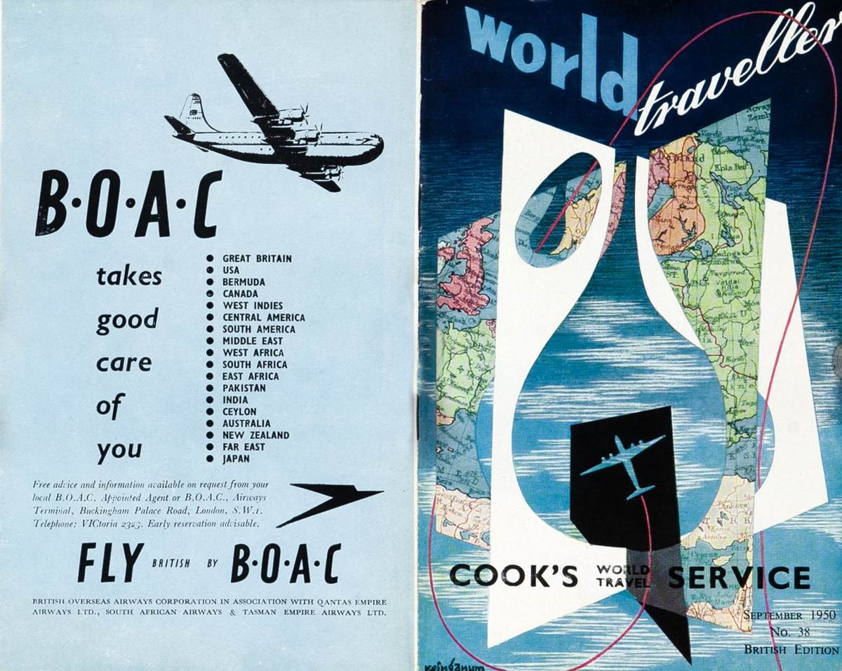 World Traveller - Cook's World Travel Service Original Travel Brochure