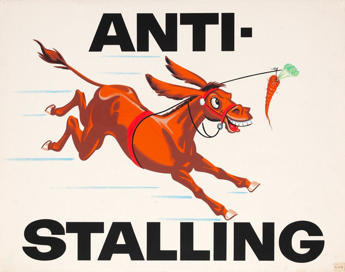 Anti-Stalling Original Gas Station Poster