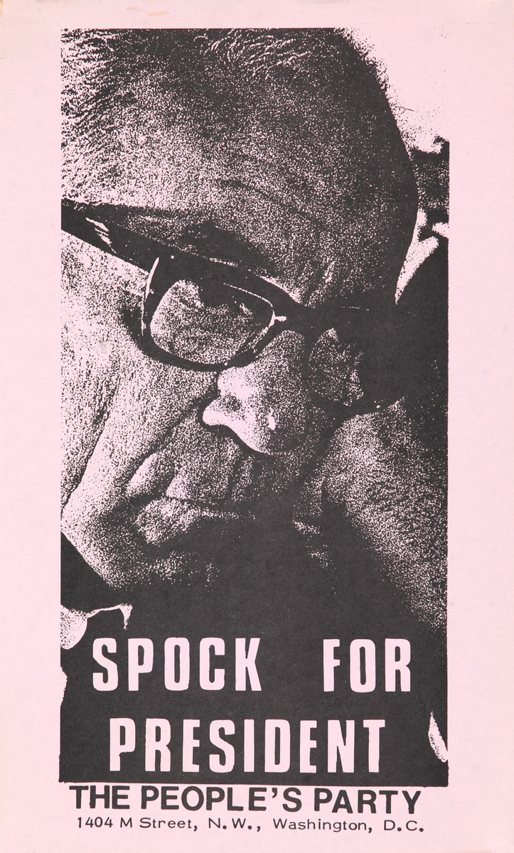 Spock for President Original Campaign Poster