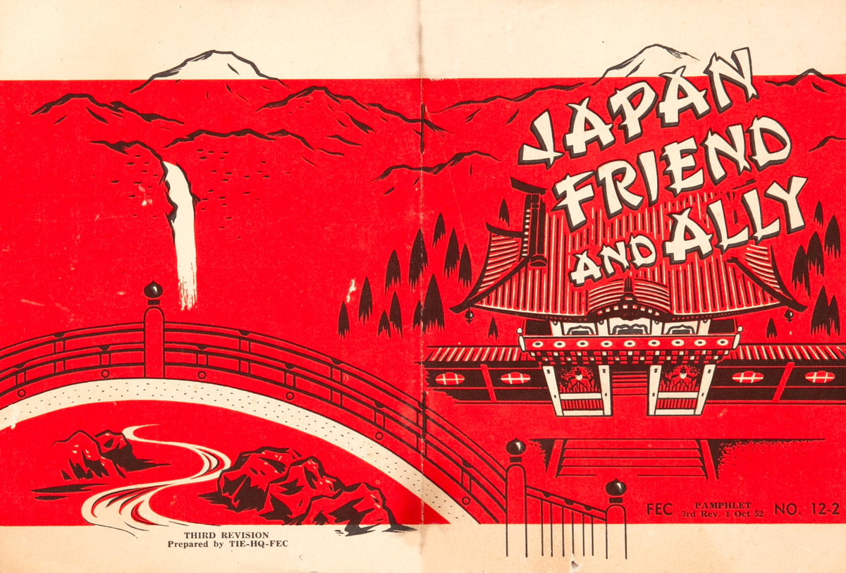 Japan Friend and Ally Original Travel Brochure