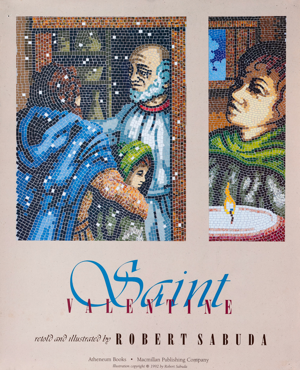 Saint Valentine Original Children's Book Poster