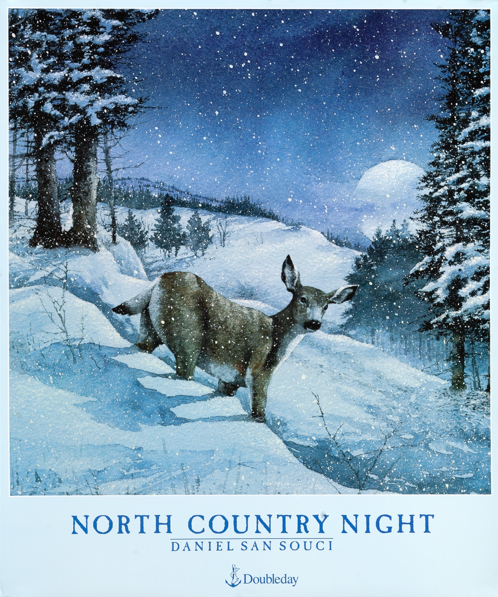 North Country Night Original Children's Book Poster