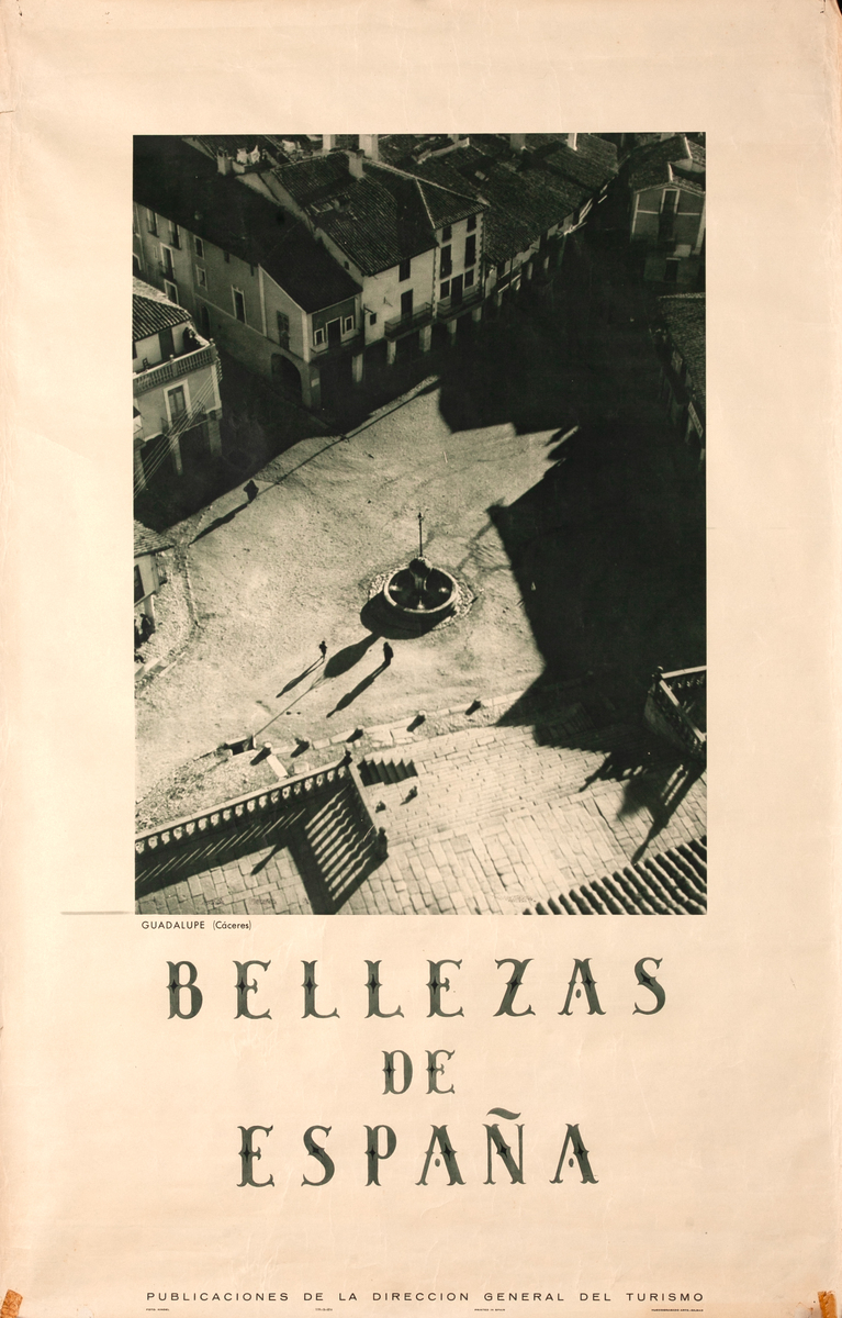 Bellezas de Espana - Beauties of Spain Guadalupe (Caceres) Original Travel Poster