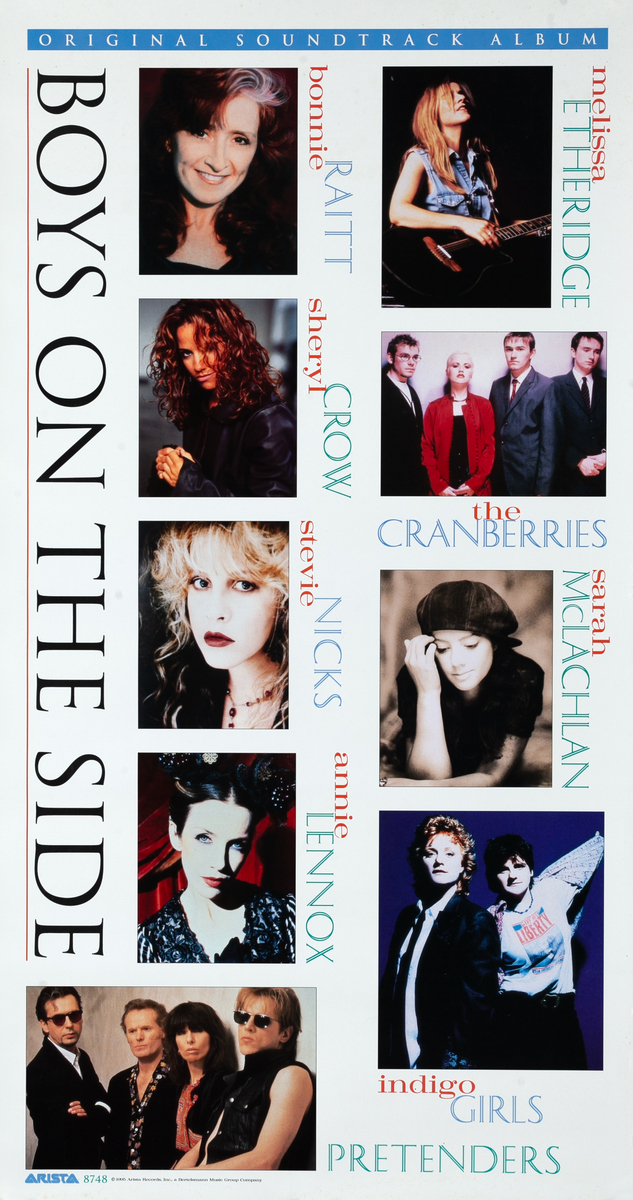 Boys on the Side Original Soundtrack Album Poster