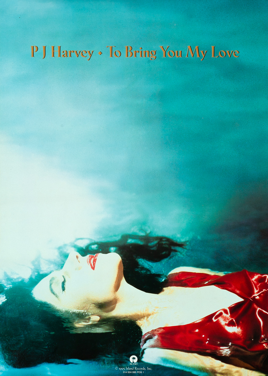 PJ Harvey To Bring You My Love Original Album Poster