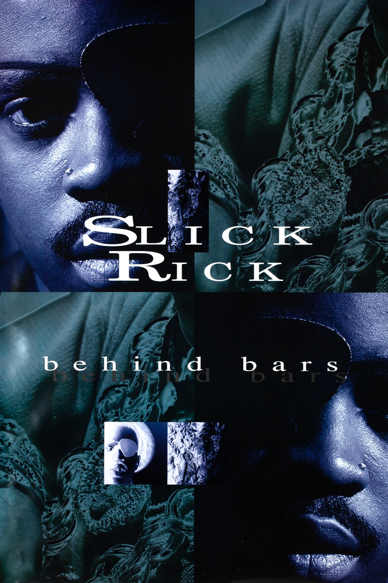 Slick Rick Behind Bars Original Rap Album Poster