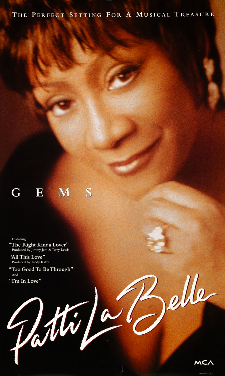 Patti LaBelle Gems Original Album Poster
