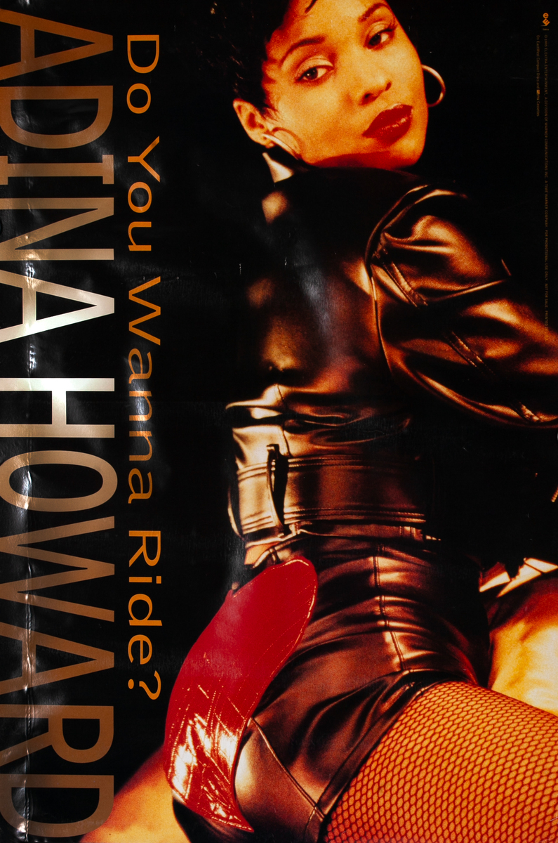 Do You Wanna Ride? Adina Howard Original Album Poster