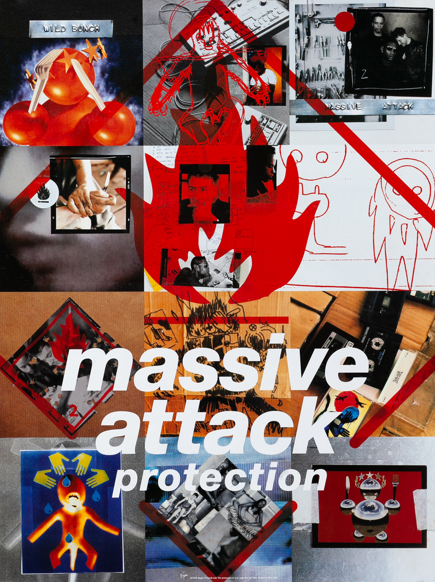 Massive Attack Protection Original Album Poster