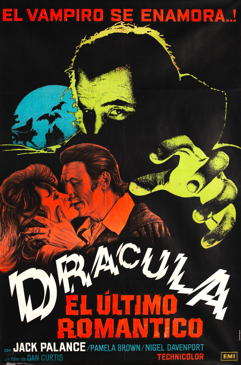 Dracula 1973 Argentinian Movie Poster