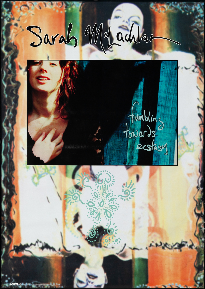 Sarah McLachlan Fumbling Towards Ecstasy Album Poster
