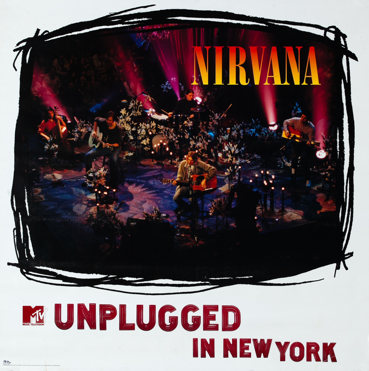 MTV Unplugged in New York Album Poster 