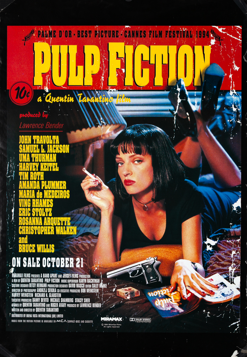 Pulp Fiction Head Shop Poster