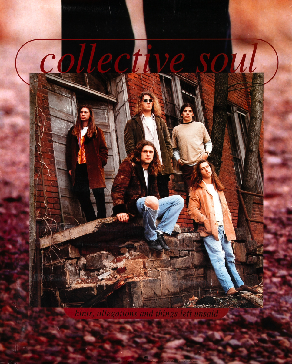 Collective Soul Hints Allegations and Things Left Unsaid Original Rock Poster 