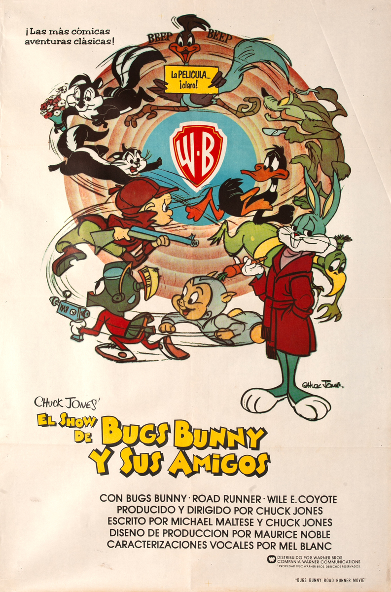 The Bugs Bunny/Road Runner Movie Argentinian 1sh Movie Poster