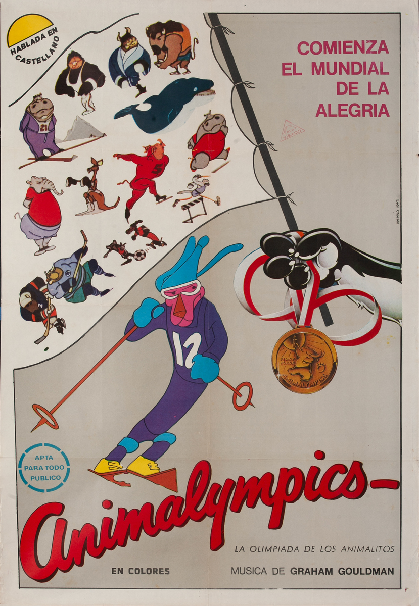 Animalympics Argentinean Movie Poster