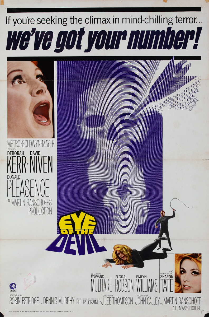 Eye of the Devil 1sh Horror Movie Poster