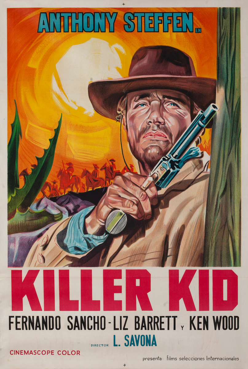 Killer Kid Argentinean Spagetti Western Movie Poster