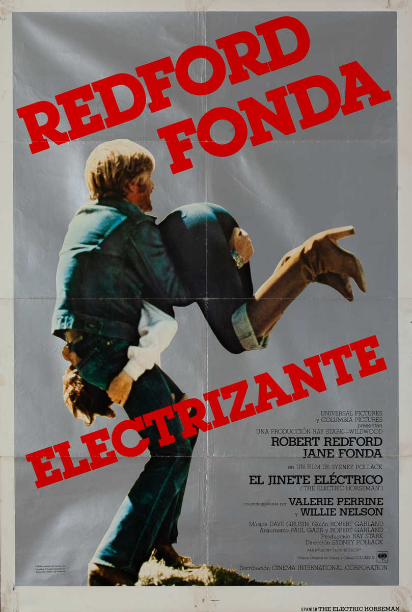 Electric Horseman Spanish 1 sh Movie Poster 