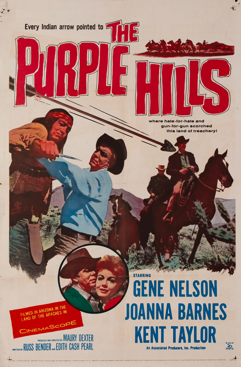 Purple Hills 1sh Movie Poster