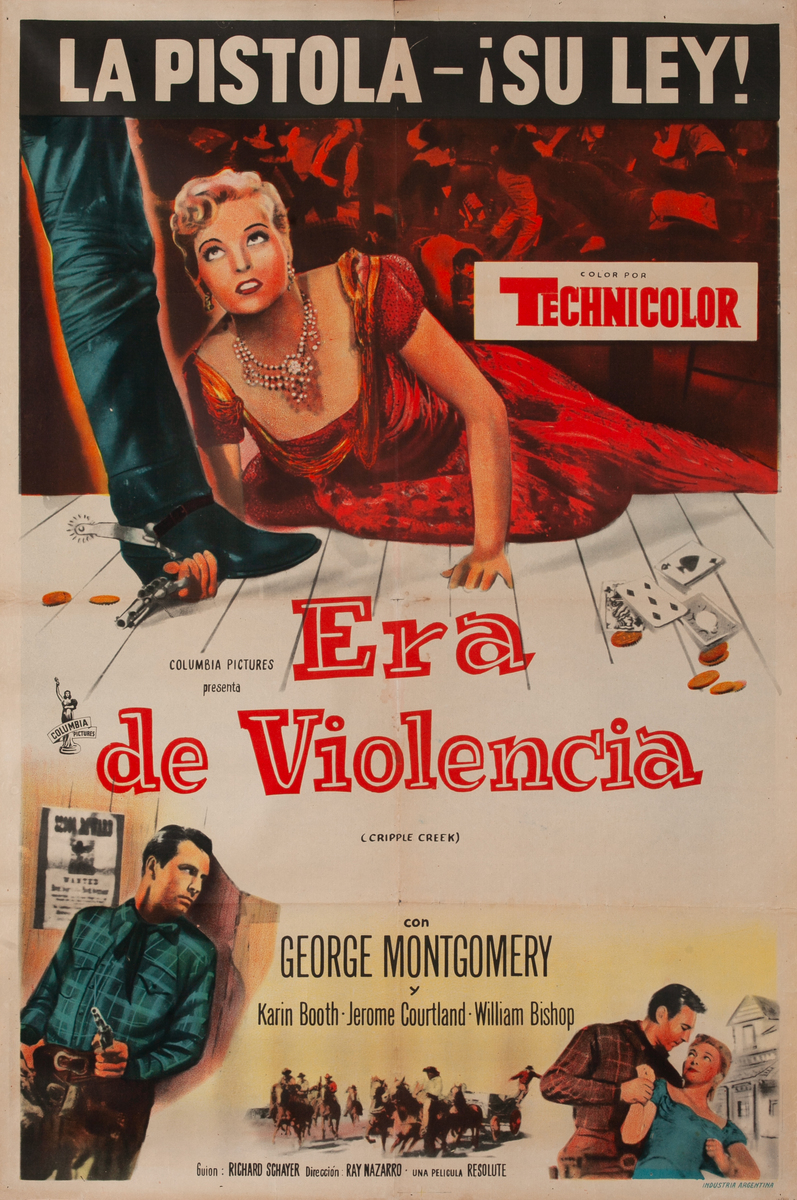 Era de Violencia - Cripple Creek Argentinean Movie Poster