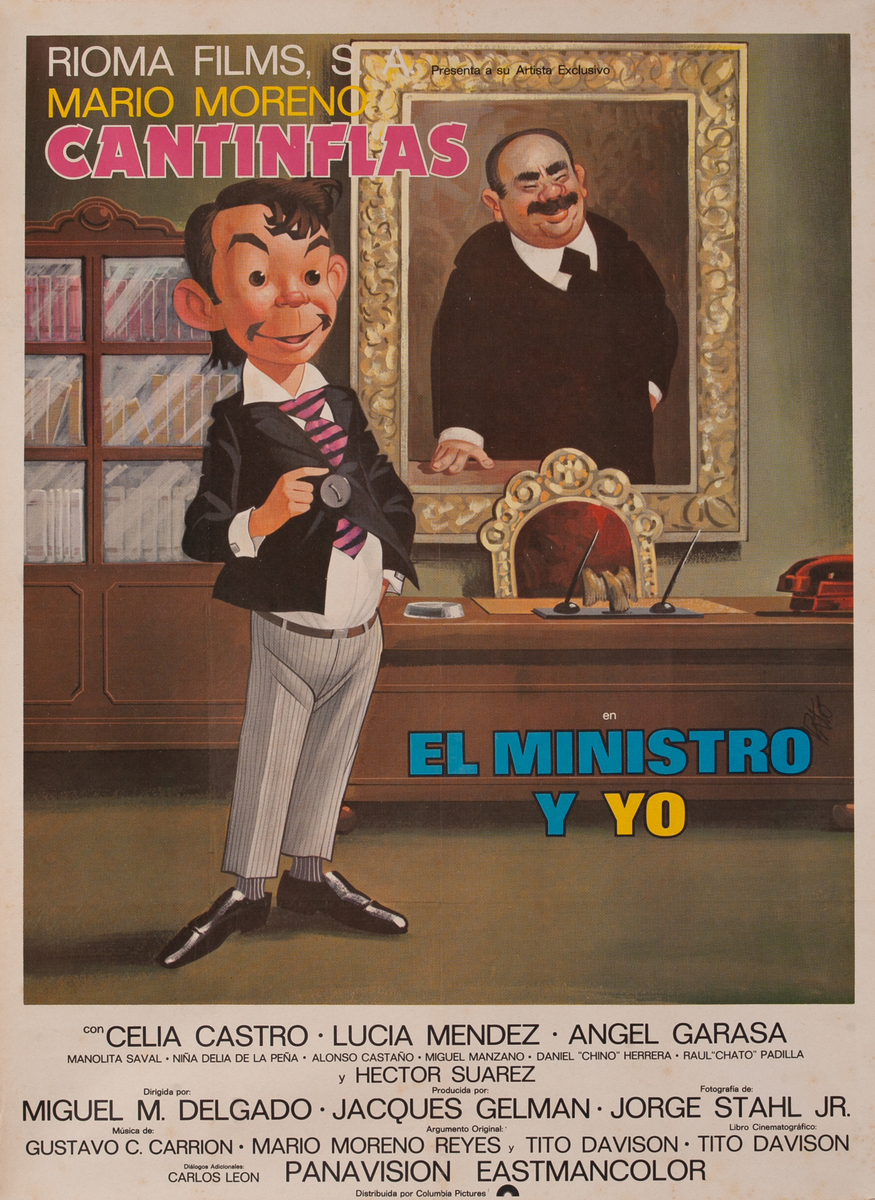 El Ministro y yo Argentinean Movie Poster